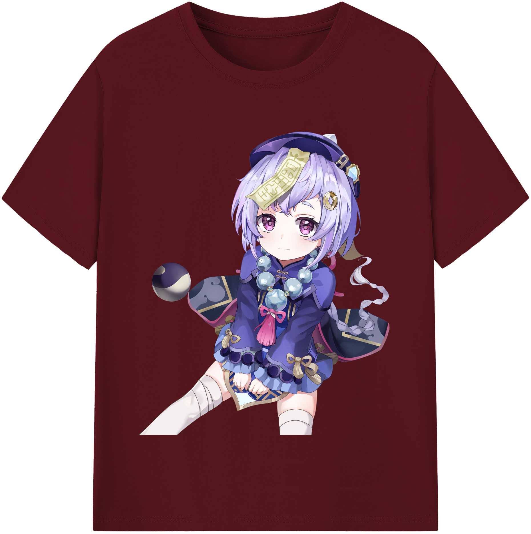 げんし神 七七 なな  genshin Nana 綿100％半袖Tシャツ（フロントプリント）